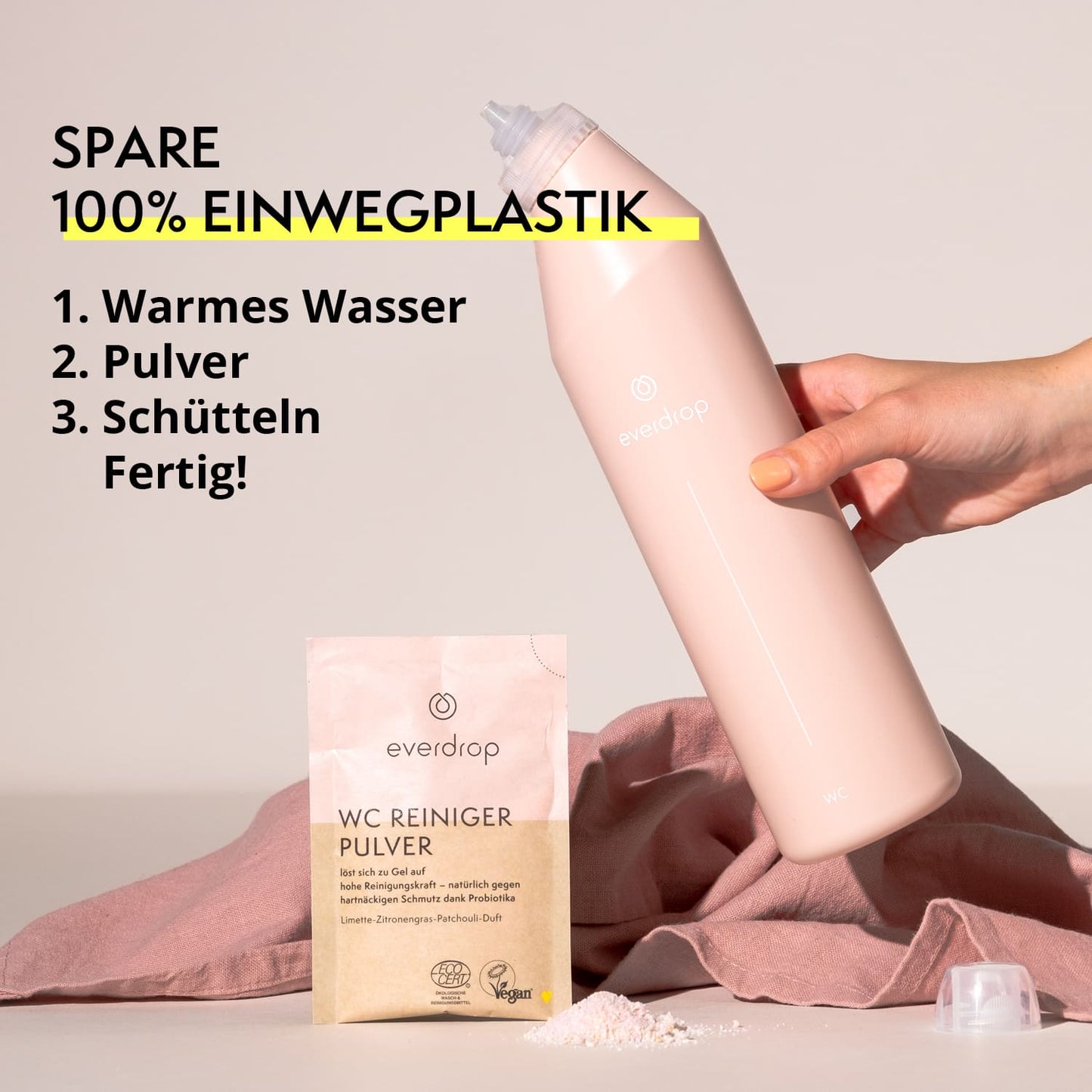 WC-Reiniger-Pulver