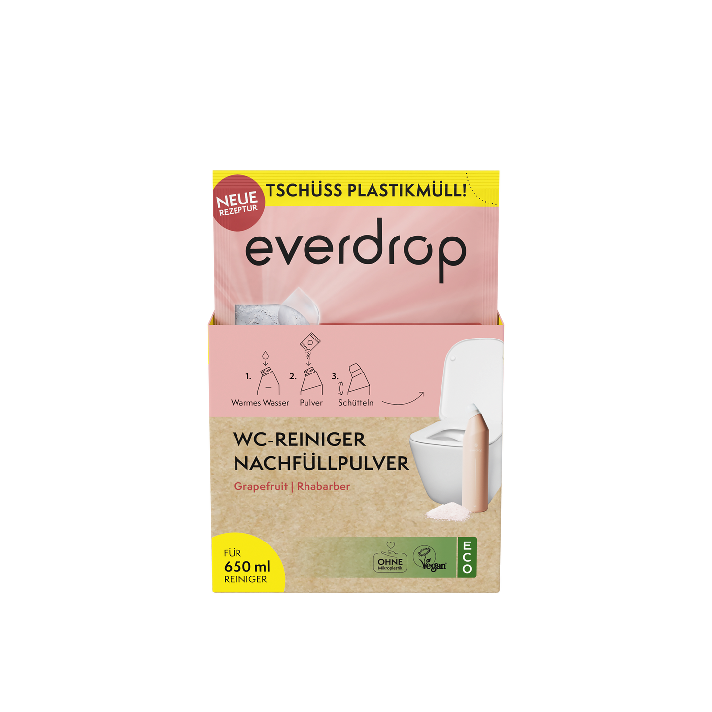 WC-Reiniger-Pulver (20 Stück)