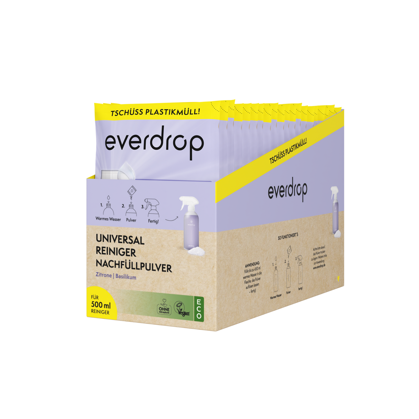 Universalreiniger Power Pulver (20 Stück)